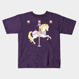 Carousel Pony Kids T-Shirt